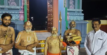 Swami Varah Mahadesikan of Shri Rangam reached Bhopal, received by Acharyas