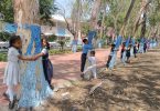 Hugs given to trees to save children from depression