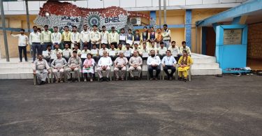 Students were stunned to see the model of machine and products of BHEL factory