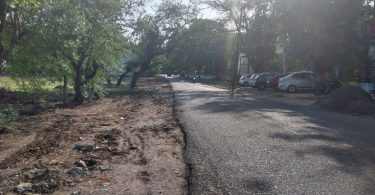 Work on road connecting Pilani to Allahabad Bank to Khajuri Bypass started