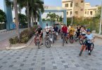 Resolved to make cycle a part of life by taking out a rally
