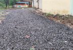 The contractor forgot to put ballast on the road, the driver got injured after falling