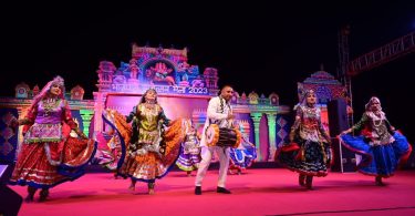 Rajasthani artists created a stir with Chari, Ghoomar and Kalbelia dance.