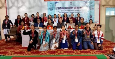 CM Rise School student selected in National Children's Science Congress