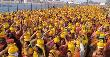 2121 Kundiya Shri Ram Mahayagya started with Kalash Yatra